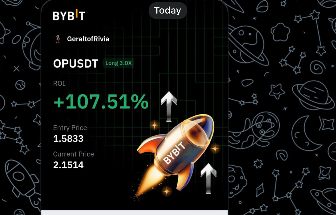 Kirti_Azad_'s tweet photo. $OP Was An Epic Call🔮

TP 3 Done ✅ with +38% Profit 🔥

Wanna trade with us ? Link in bio ✨

#BTC #OP