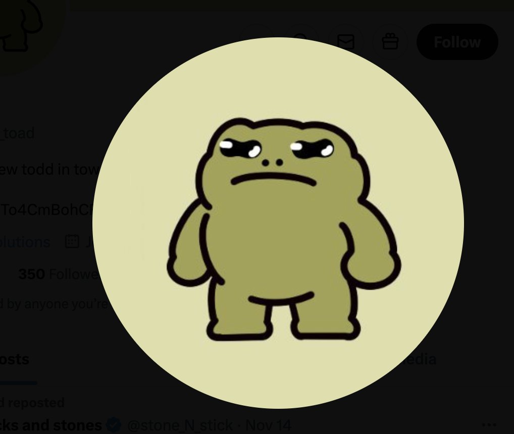 We will list $todd <a href="/todd_the_toad/">todd</a>

If this Tweet will reach  100 RT and 500 Likes and 100 Comments    $SBTC + $todd

 🔴Don't forget to follow <a href="/secondbtcex/">SecondBTC</a> for Updates 

 #solana #SolanaMemeCoins #PumpFunLaunch #SolanaMemeCoins