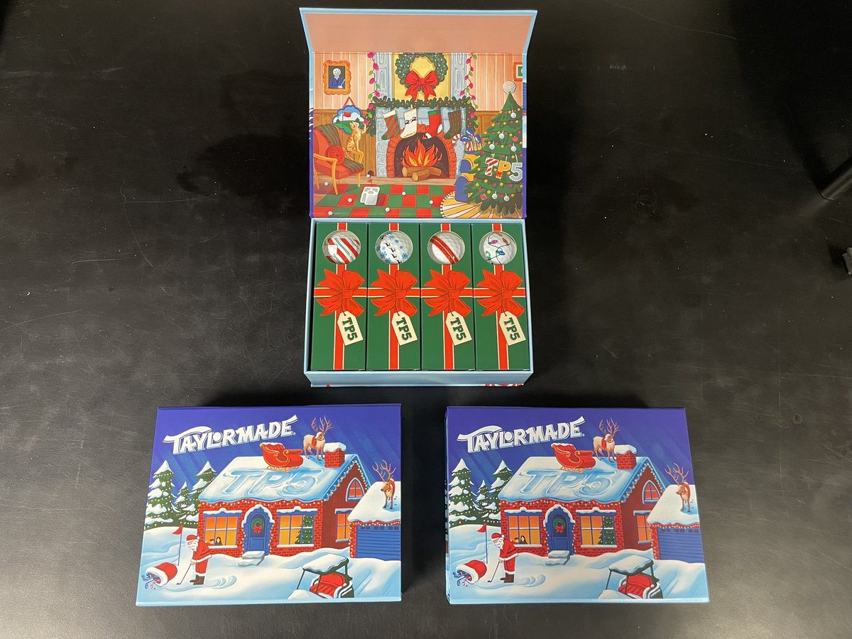 Limited Edition TaylorMade 12 Days of #Christmas TP5 pix balls have landed <a href="/GolfStonyPlain/">Stony Plain GC</a>

☎️ 780 963-2133 to purchase over the phone or swing by the proshop.