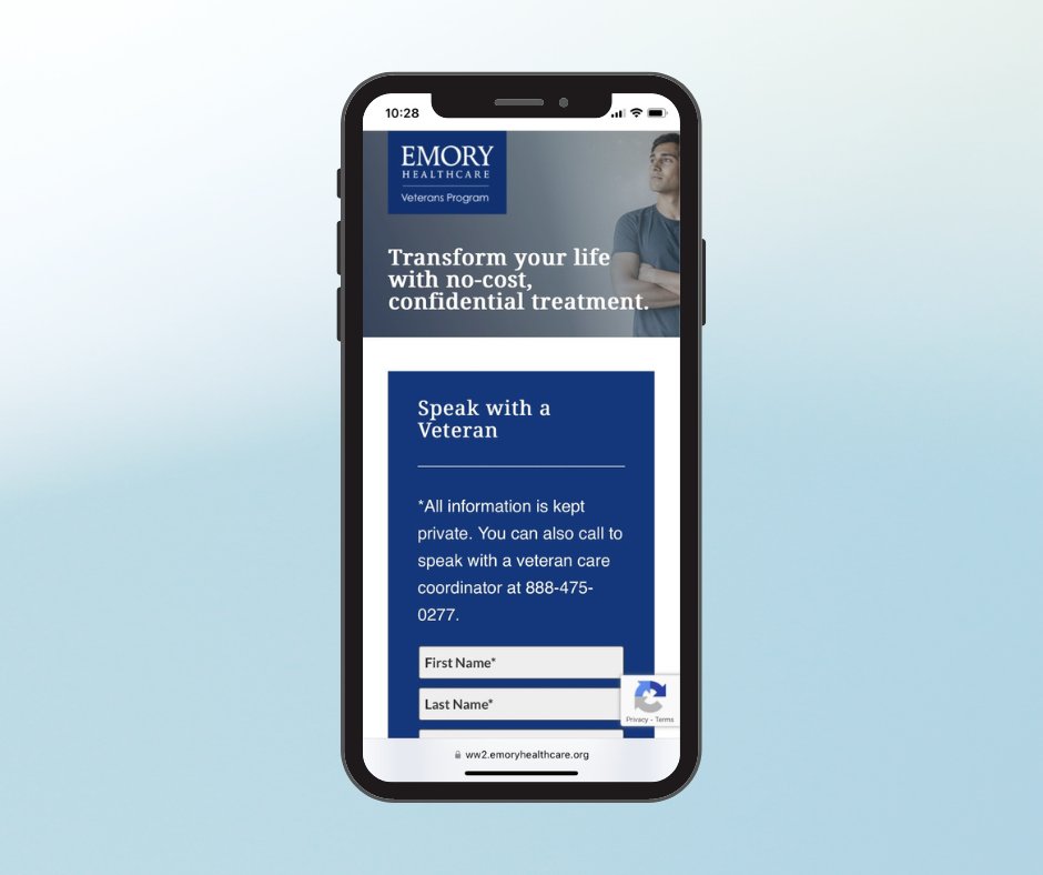 Emory Healthcare Veterans Program tweet media