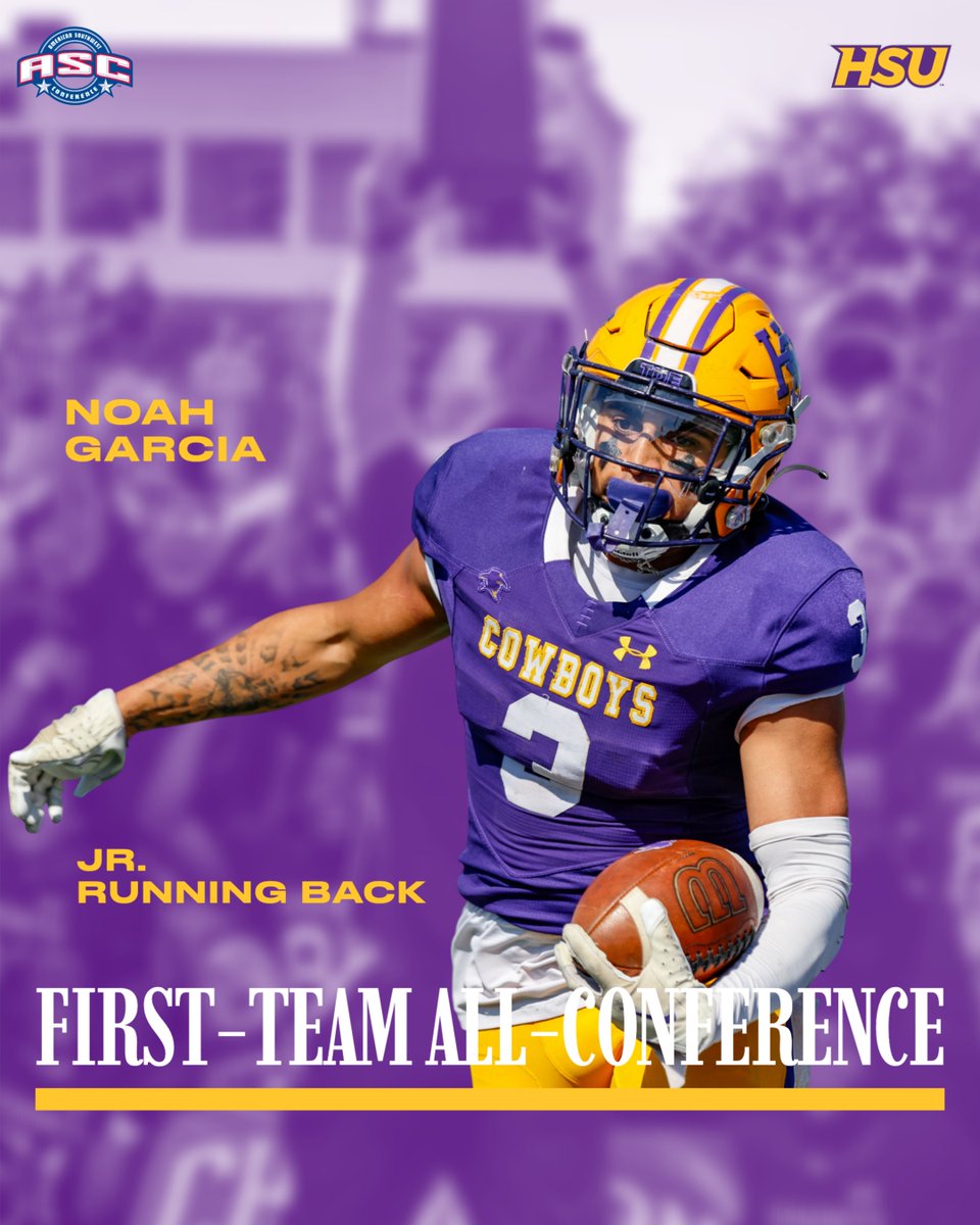 Congratulations to Noah Garcia for being named ASC First-Team All-Conference! #D3fb