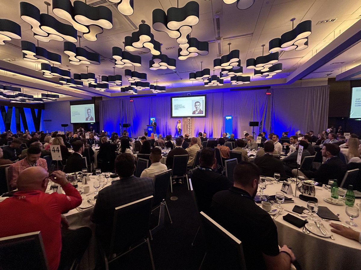 « Que vous soyez à Trois-Rivières, Drummondville, Saint-Eustache, Montréal, ou Québec, vous êtes toutes et tous des acteurs d’impact du modèle québécois. » Joël Chareyron <a href="/corpiq/">CORPIQ</a> <a href="/GroupeAlfid/">Alfid Services Immobiliers</a> #IMMO2024