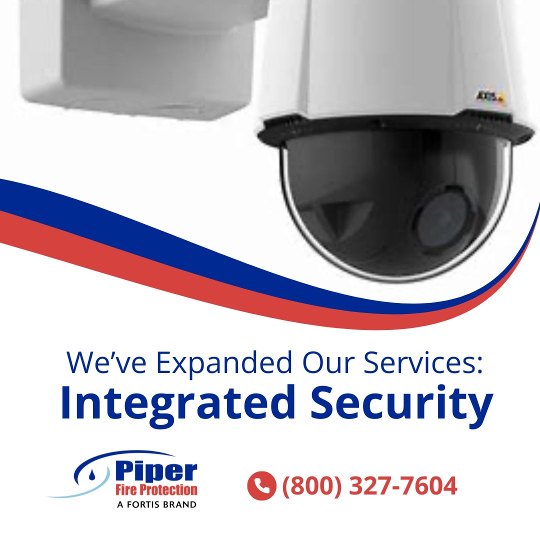 PiperFire's tweet image. We’ve expanded our integrated #security services so we can protect your Florida property from threats beyond fire. The expertise of our trained team provides peace of mind to our customers and their businesses. 

#FloridaSecurity #SarasotaBusiness #ClearwaterBusiness