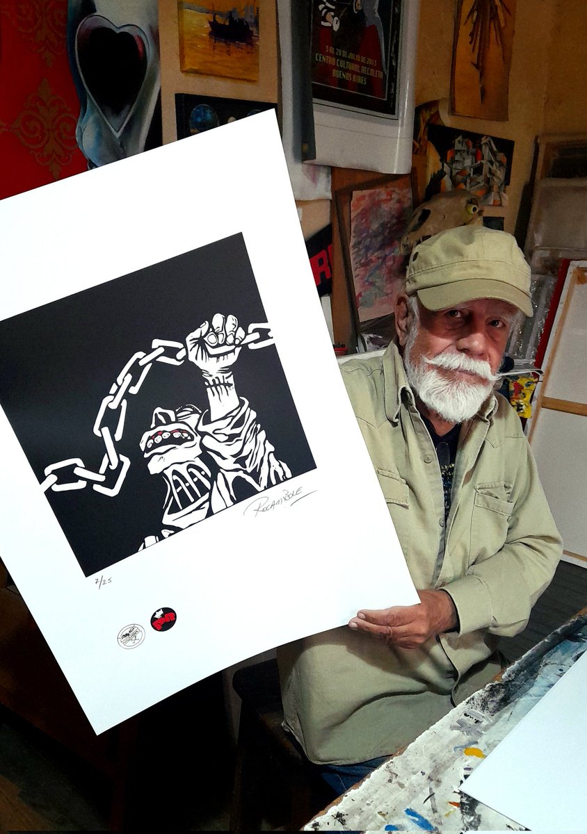 LibroRocambole's tweet image. #Serigrafia
#PatricioRey