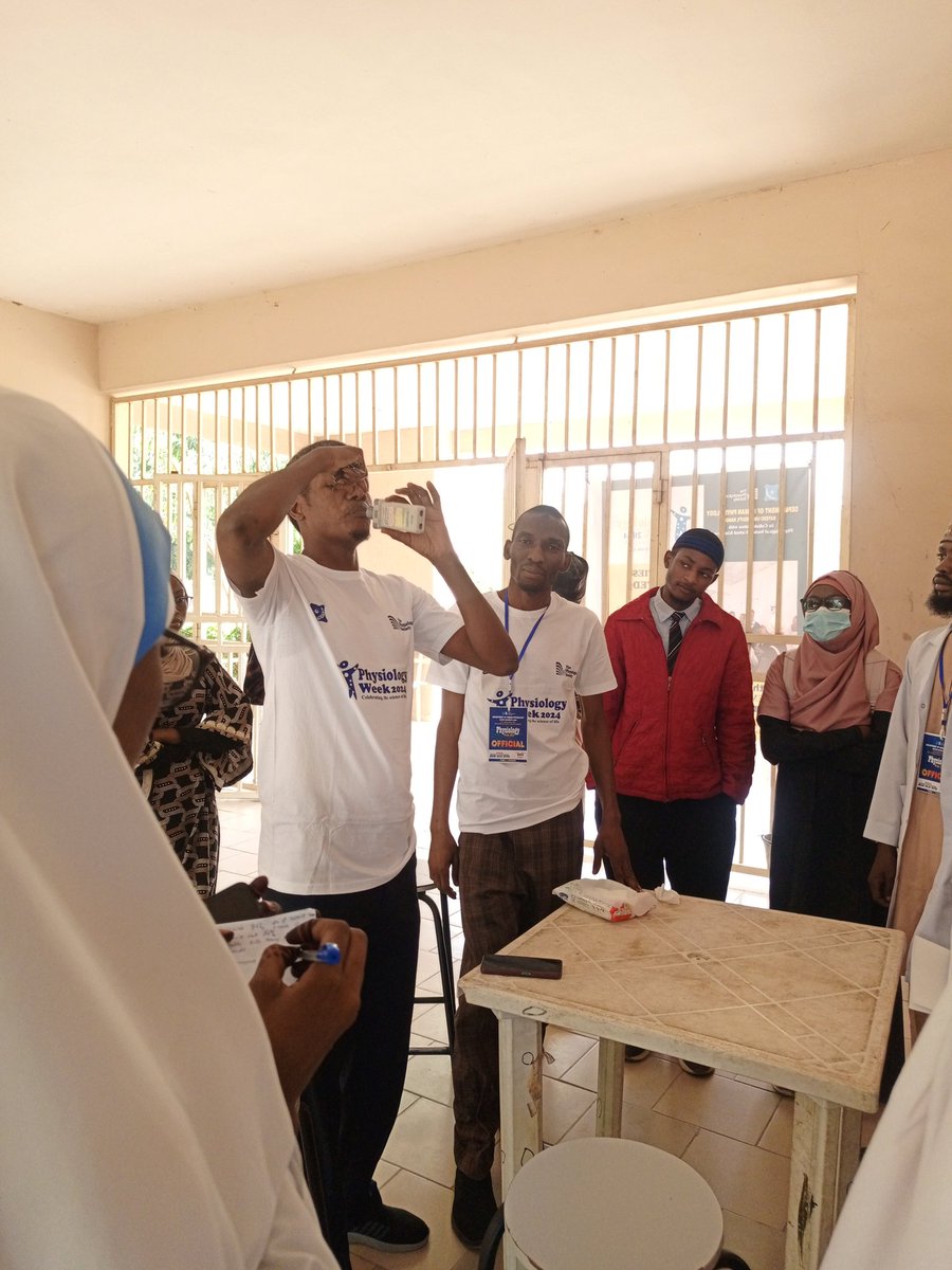 wazbash80's tweet photo. Photos from #PhysiologyWeek event " Physiology Open Day held on Tuesday 19/11/24 @BUK_Nigeria . Thank you @physoc for supporting us to organize this memorable event.
#FacesofPhysiology
@APSPhysiology @BlackInPhysio https://t.co/0ZWxBvyGMf