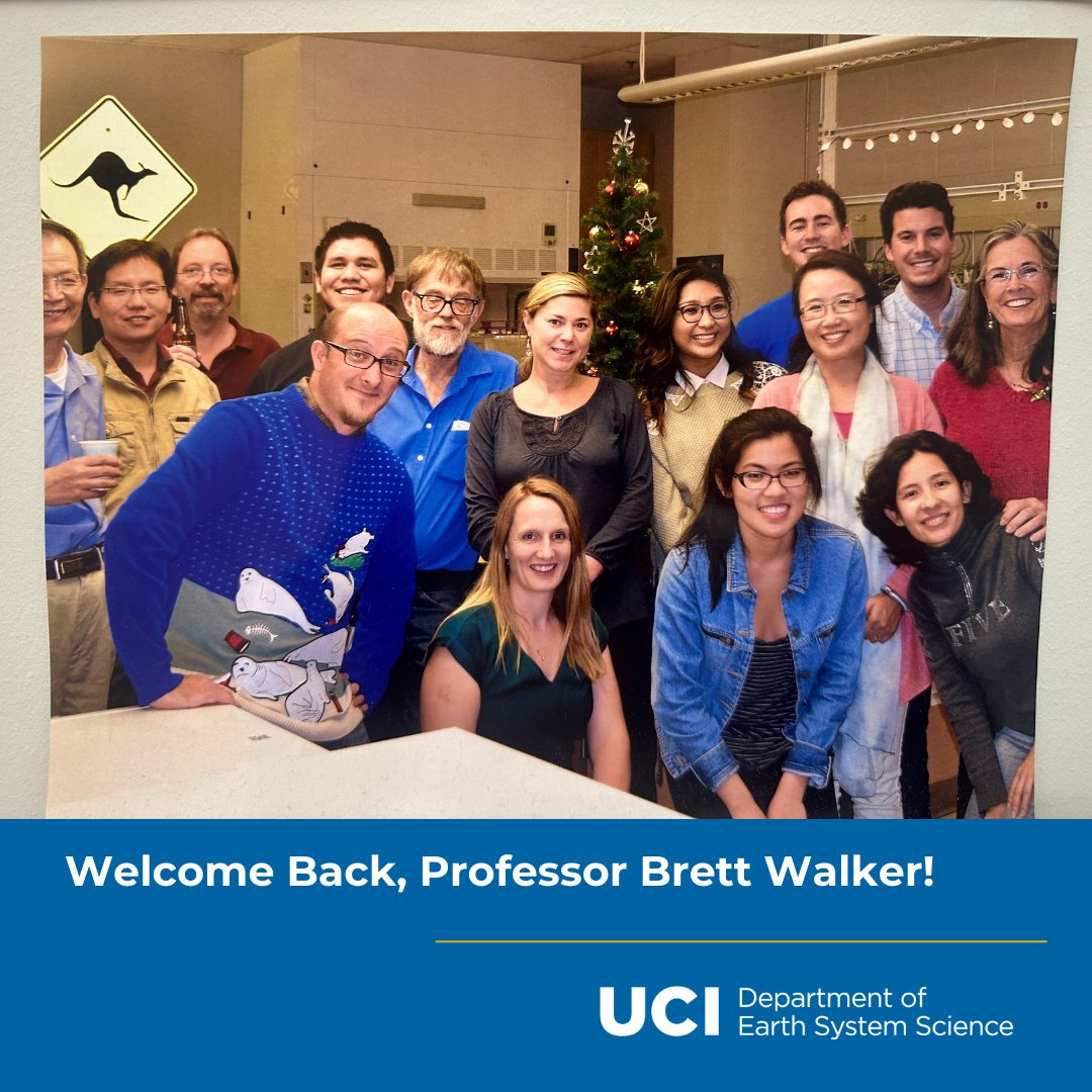 uciess's tweet image. Professor Brett Walker joins the Department of @uciess at UC Irvine this year. Walker’s research group is interested in the marine carbon cycle and biogeochemistry. 
Read more at the link: ps.uci.edu/news/3219 @uciess
