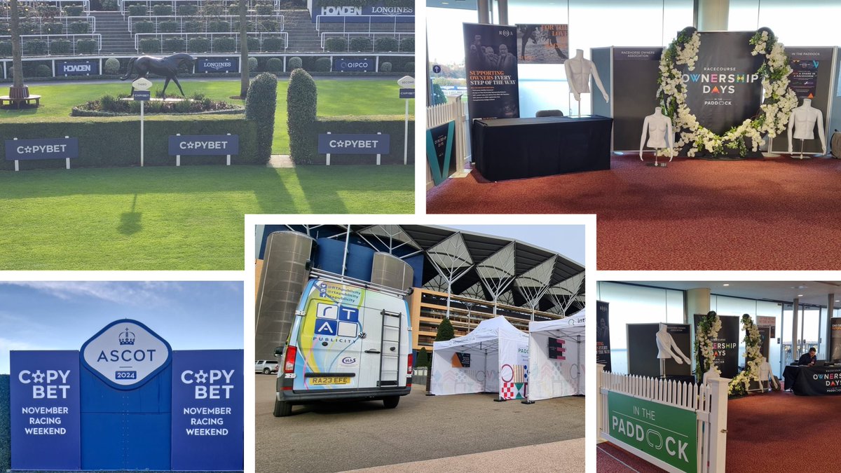 With most of our thoughts starting to turn to the festive season, there is still a lot of racing taking place across the country, including at #Ascot, where the course is hosting the #Copybet November Racing Weekend.

ascot.com/racedays/novem…

rtapublicity.co.uk/contact-us/