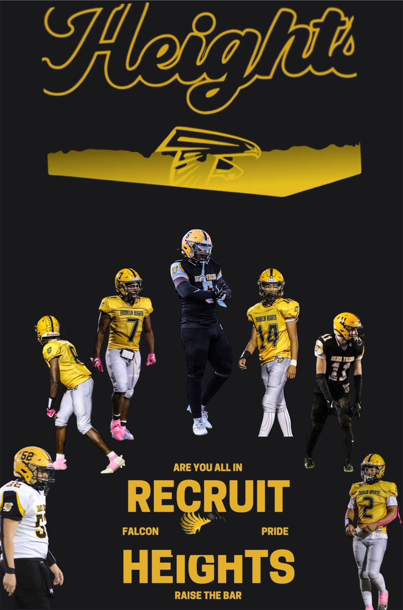 T Owens (@coachtojr) on Twitter photo Prospect sheets available, we have several athletes that can play at different levels. <a href="/fhhs_football/">FHHS Football</a>
#FalconPride #RaiseTheBar Prospect sheets available, we have several athletes that can play at different levels. <a href="/fhhs_football/">FHHS Football</a>
#FalconPride #RaiseTheBar