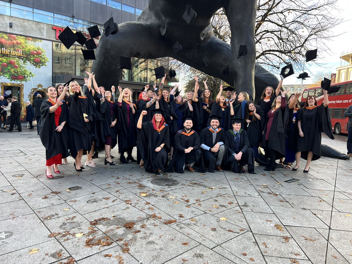 Massive congratulations to our class of 2024, who graduated with their BSc today. I had the honour of not only cheering them on, but graduating with my MSc today also. It was a pleasure to offer teaching and guidance over their student paramedic journey! 🎓