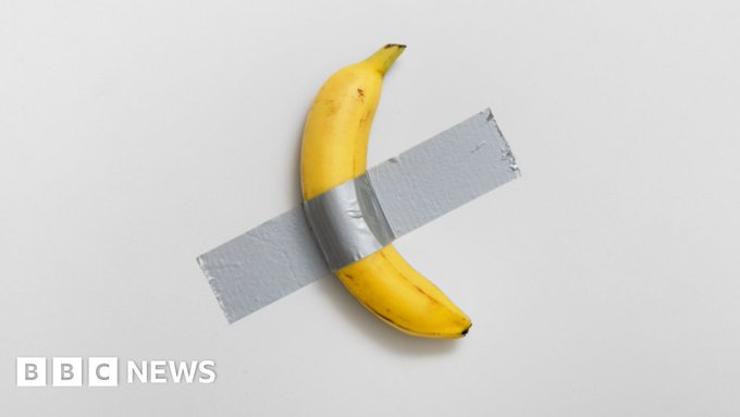bitzoro666's tweet photo. A banana duct-taped to a wall just sold for 6 million dollars. Sounds absurd? So did Bitcoin at $1. ๐
In the world of #FREEWORLDS, we embrace the unpredictable โ from meme-worthy moments to groundbreaking innovations. ๐๐
#Crypto #meme @sunyuchentron https://t.co/59DXJdFbBd