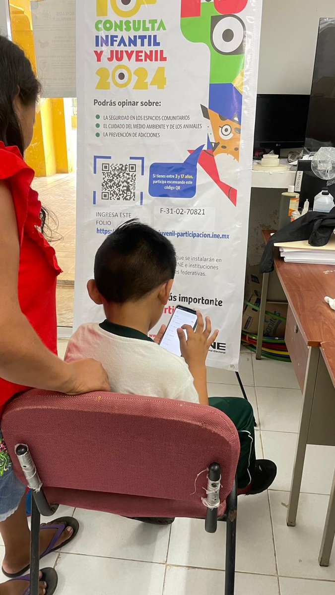 INEYucatan's tweet photo. 🚀La #02juntadistritalejecutiva #progresoyucatan del INE #Yucatán agradece a las infancias y juventudes por su participación en el #ConsultaInfantilyJuvenil2024 en nuestro #módulofijo 310251 
¡Tú eres la pieza más importante! https://t.co/m6pJkXgsfM