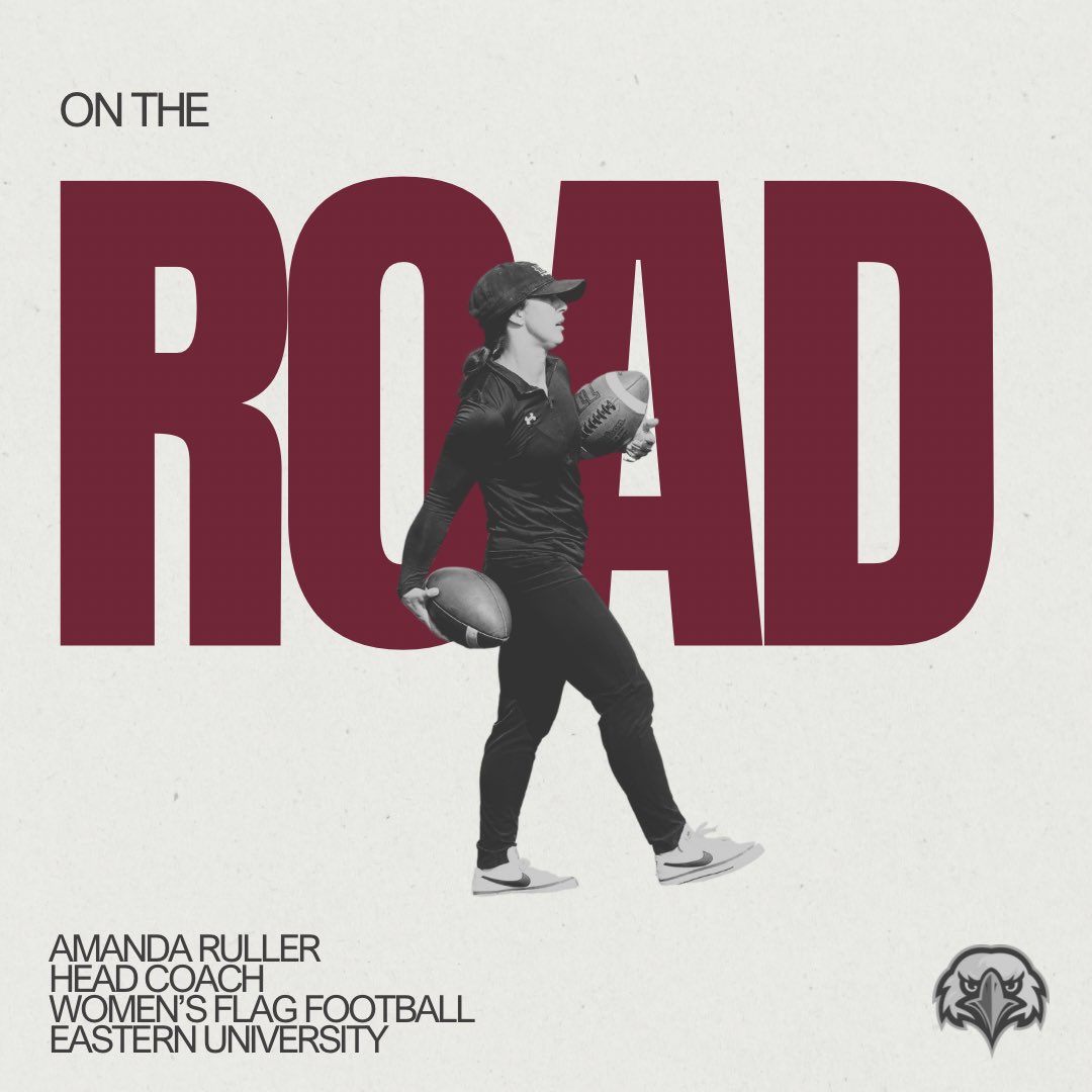 Eastern University Women's Flag Football tweet media