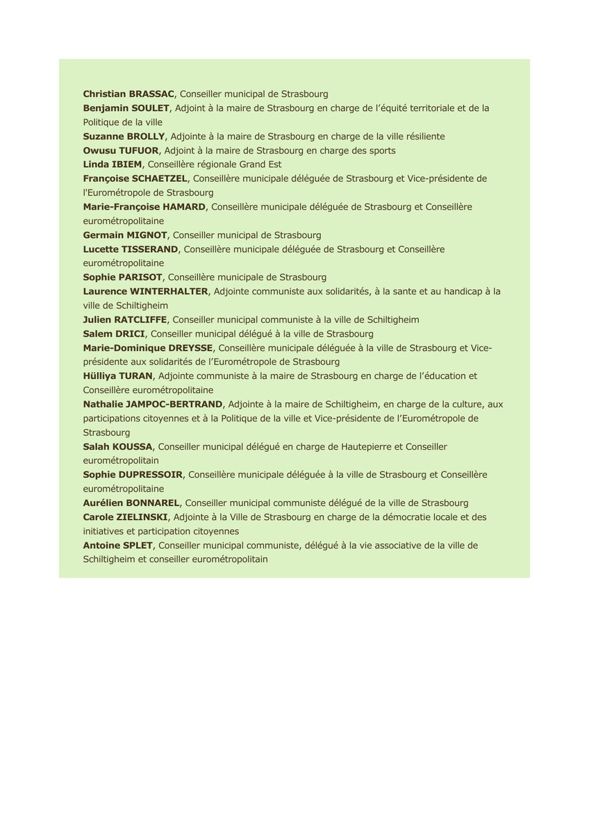 🚨Alors que les 1ers flocons commencent à recouvrir notre belle #Alsace, le sort des élèves du collège Lezay Marnesia et leur famille reste préoccupant... Quand la majorité départementale de la #CeA va-t-elle acter le refus de l’Etat d’héberger l’ensemble des personnes à la rue ?