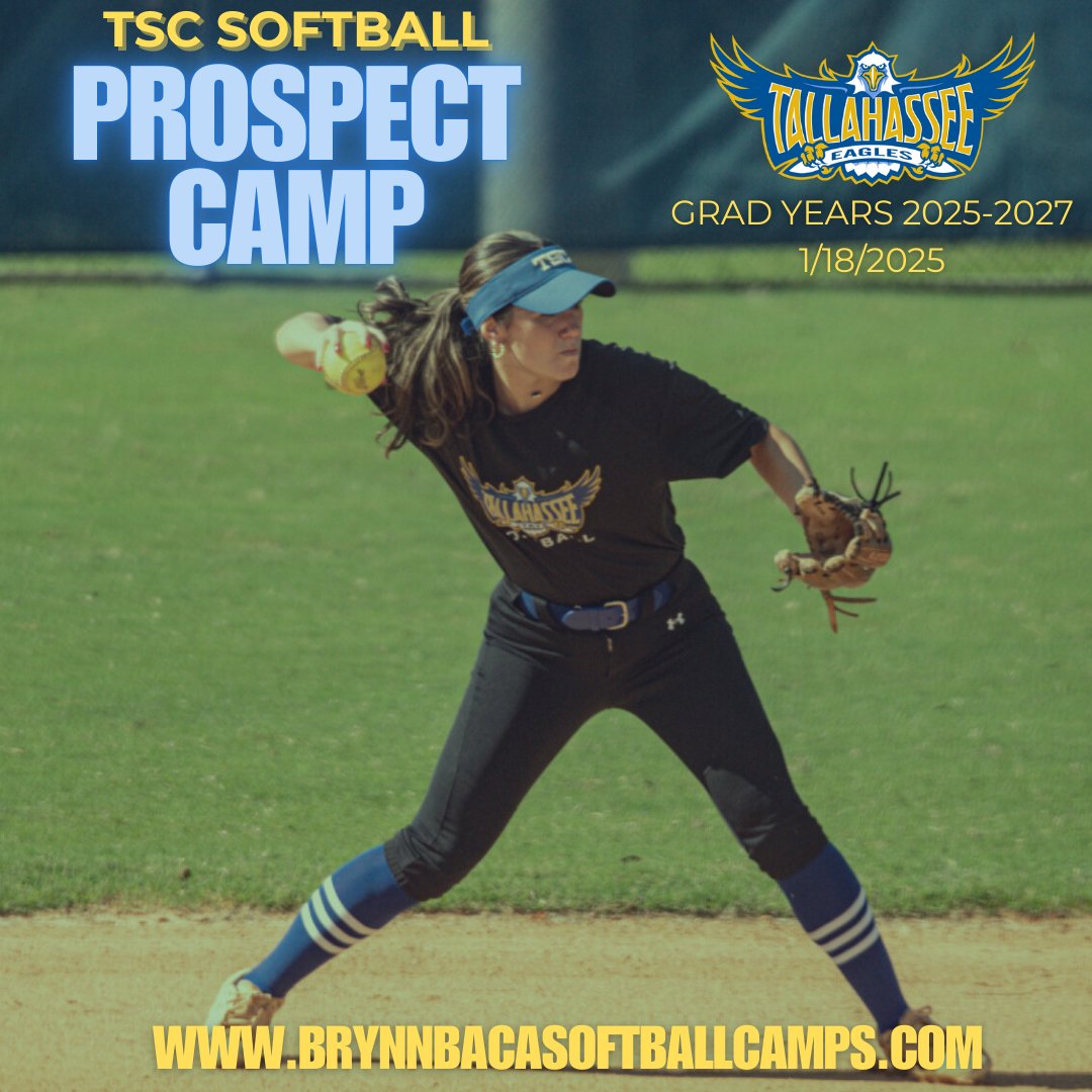 Don't forget about our January 18th Prospect Camp. Come check out Tallahassee!