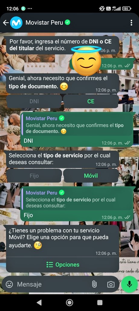 keyllita's tweet photo. @MovistarPeru quiero reclamar porque no tengo internet en casa por 5ta vez esta semana, pongo el problema en casa con mi fijo y tu chatbot indica movil, sabemos que el servicio es malo pero esto es https://t.co/rSFDdgoYQC