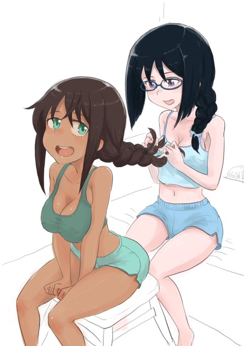 フミフミとシタシタ2人はなかよし 