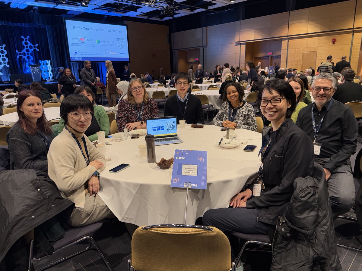 Thanks to Barbara Nicholl for chairing the Multimorbidity SIG at #NAPCRG2024 this morning, it was great to meet multimorbidity researchers from across the world and share interests and challenges!