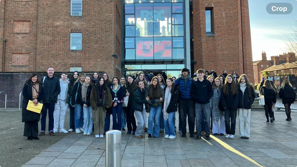 Othello in Stratford - amazing performance for our  A Level Literati! 📕📚