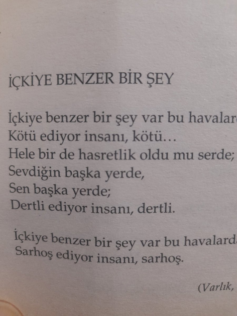 Şahane yağmur yağıyor..Tam Orhan Veli vakti....
