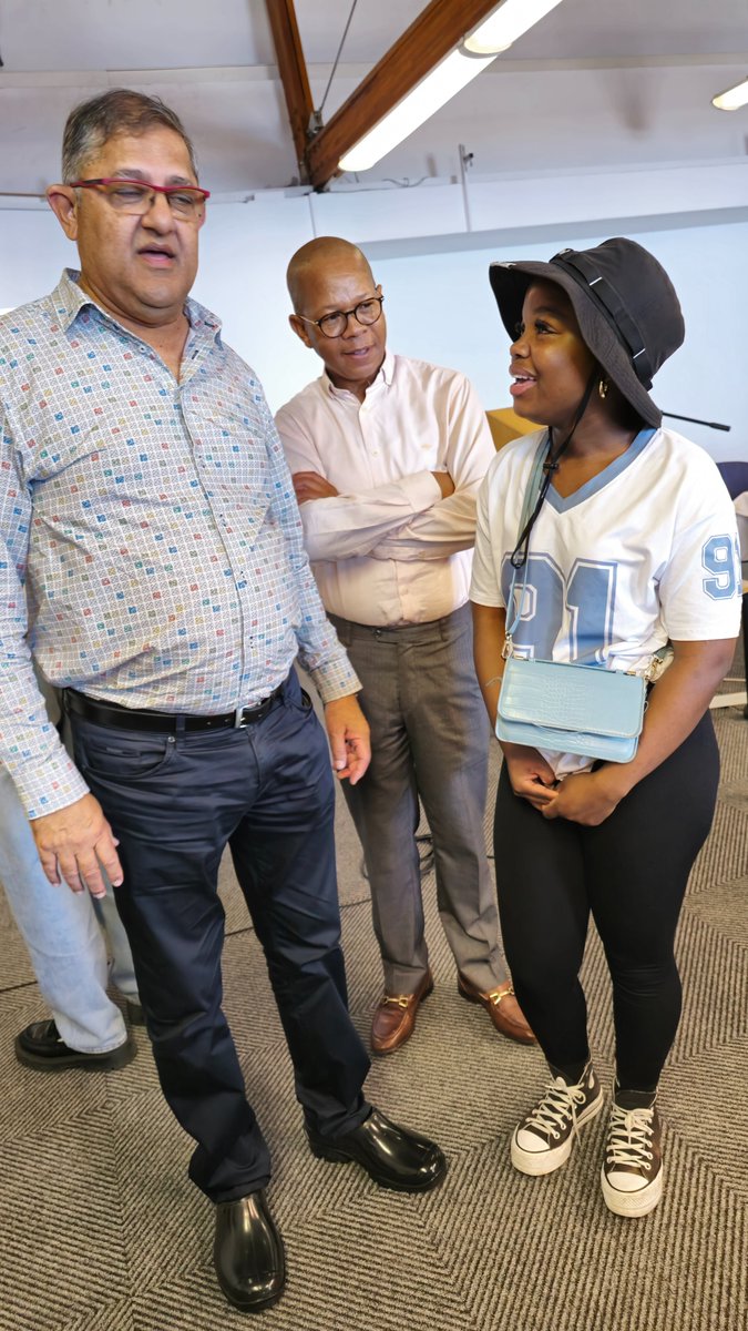 <a href="/GCISMedia/">GCIS Media Liaison</a> "Born in Gauteng, I had little knowledge about #aquaculture. My time at the Marine Research Aquarium and lectures with Dr. Arendse have been life-changing,’ shared John Chabalala, CPUT Student, during the Deputy Minister's visit to the aquarium.