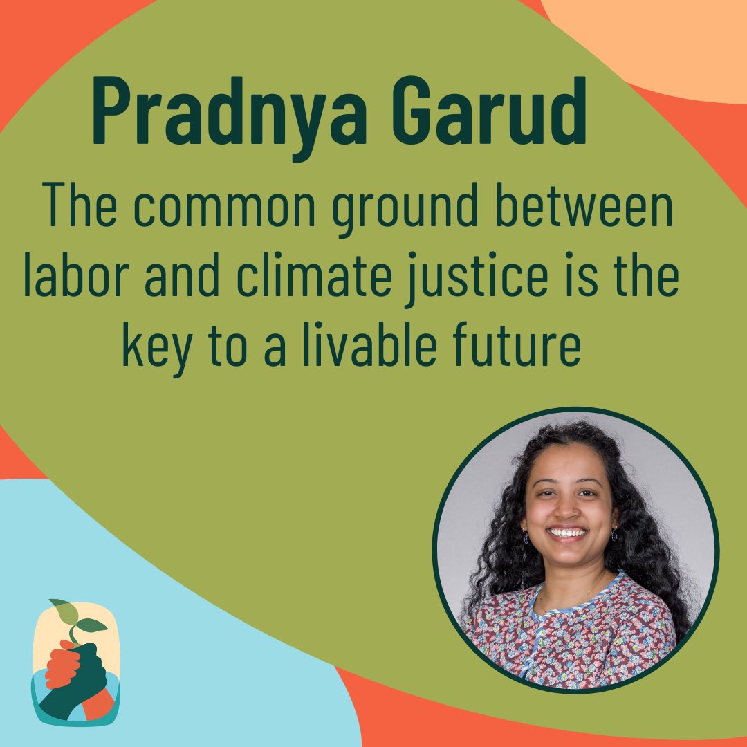 Agents of Change in Environmental Justice (@agentschangeej) on Twitter photo READ: Pradnya Garud, current fellow, environmental health professional, and member of the SEIU 503 Climate Justice Committee writes about how the common ground between labor and climate justice is the key to a livable future. Read it here: ehn.org/labor-and-envi… READ: Pradnya Garud, current fellow, environmental health professional, and member of the SEIU 503 Climate Justice Committee writes about how the common ground between labor and climate justice is the key to a livable future. Read it here: ehn.org/labor-and-envi…