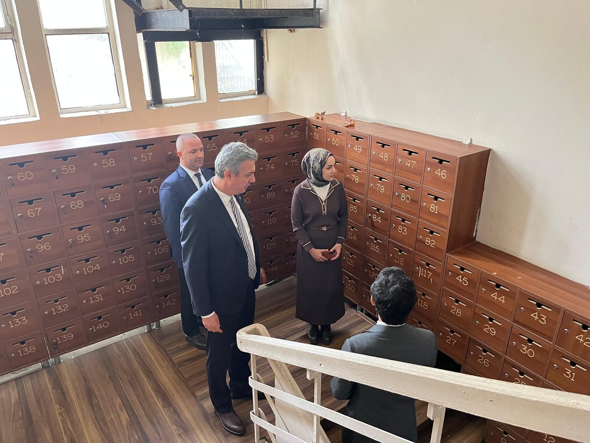 cal1850resmi's tweet photo. İdari-Mali İşler ve Pansiyonlar Dairesi Başkanımız Sn. Selman Küçük okulumuz pansiyonunu ziyaret etti. Rehberliğinden ve desteklerinden ötürü kendi nezdinde tüm başkanlık personeline teşekkür ediyoruz. https://t.co/kvnxAgwf22