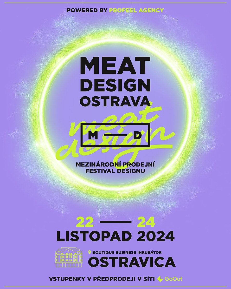 Cultural (R)evolution) na MEAT DESIGNU! 
Ostrava bude znít hlasitěji než kdy dřív, a vy můžete být u toho. 

Ať už to vnímáte jako evoluci, či revoluci, jedno je jisté – Ostrava se mění z industriálního centra na kulturní metropoli.