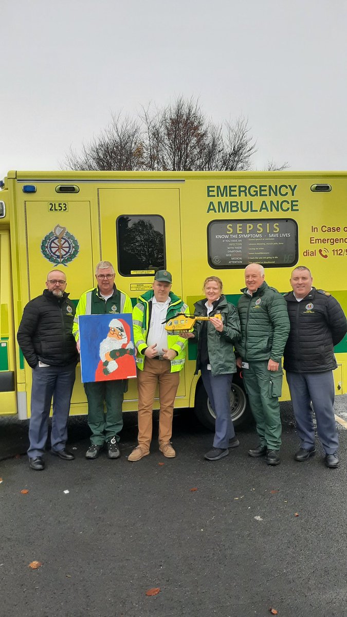 A massive thank you to our honorary NAS staff member who called today with a fantastic NAS HEMS model and a beautiful painting for our staff. Thank you so much Mark its very much appreciated <a href="/AmbulanceNAS/">National Ambulance Service 🇮🇪🚑</a> <a href="/NAS_MidWest/">NAS MidWest (Limerick, Clare & North Tipp.)</a> <a href="/HSELive/">HSE Ireland</a>
