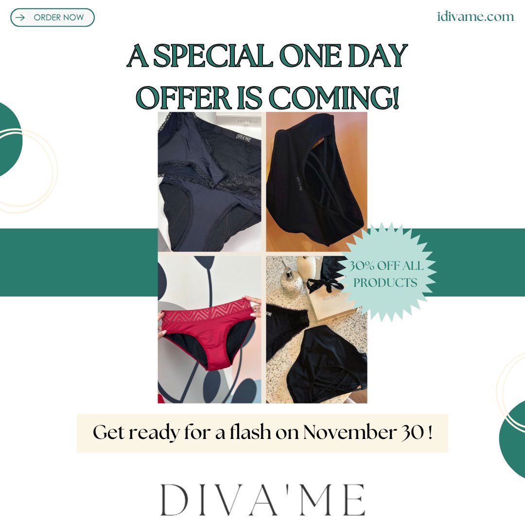 Diva'Me | Period Fashion tweet media