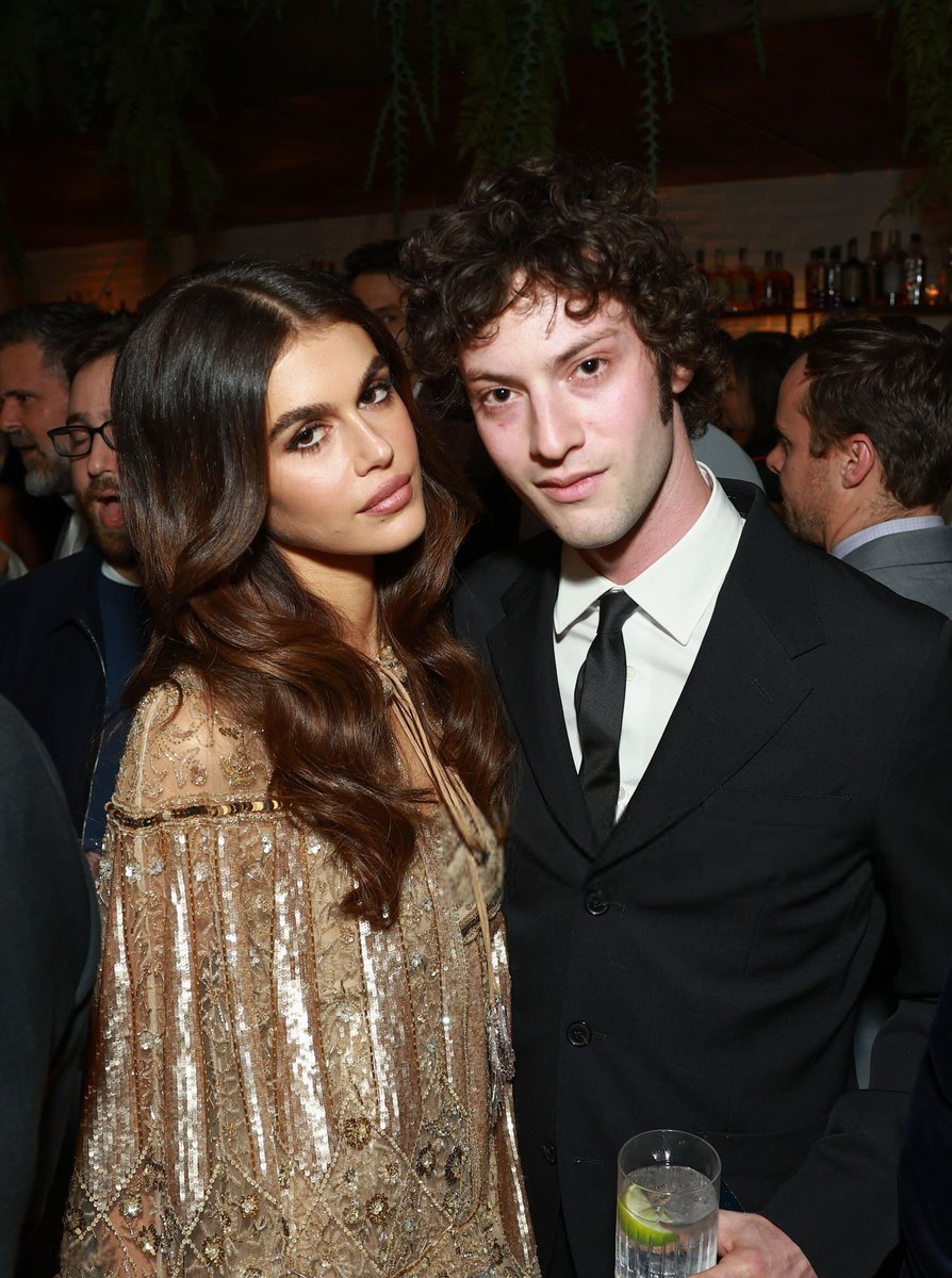 Kaia Gerber and Dominic Sessa at The Hollywood Reporter and Instagram: Next Gen 2024.
