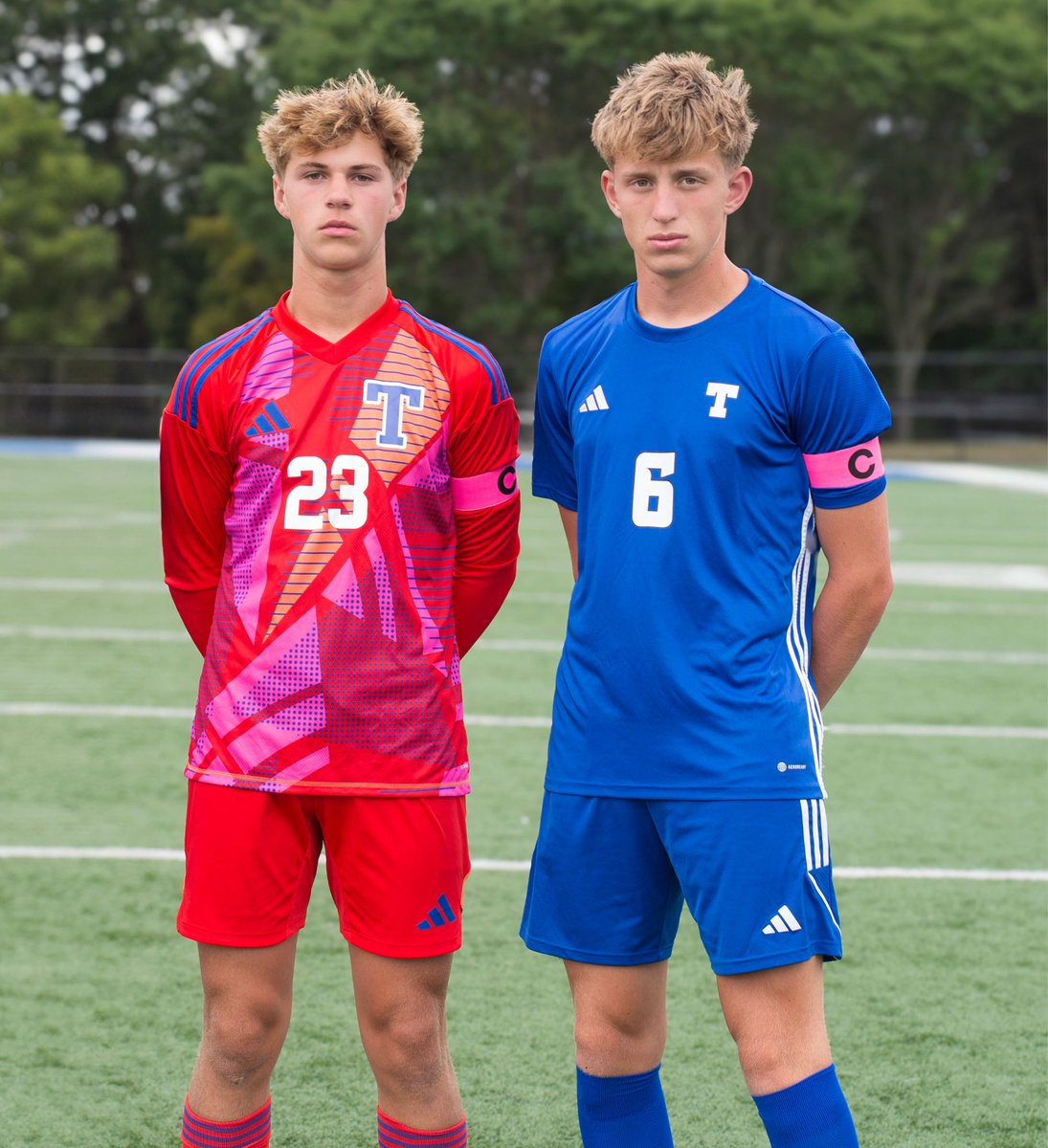 Boys Soccer’s Andy Palm and Ryan Torboli have been selected to represent Trinity at the Western Pennsylvania Soccer Coaches Association All-Star Game‼️

Catch the game at Pine Richland on November 30th @ 1pm/EST🔵⚪️ 

#itsagreatdaytobeahiller

📰: buff.ly/3Z39sWQ