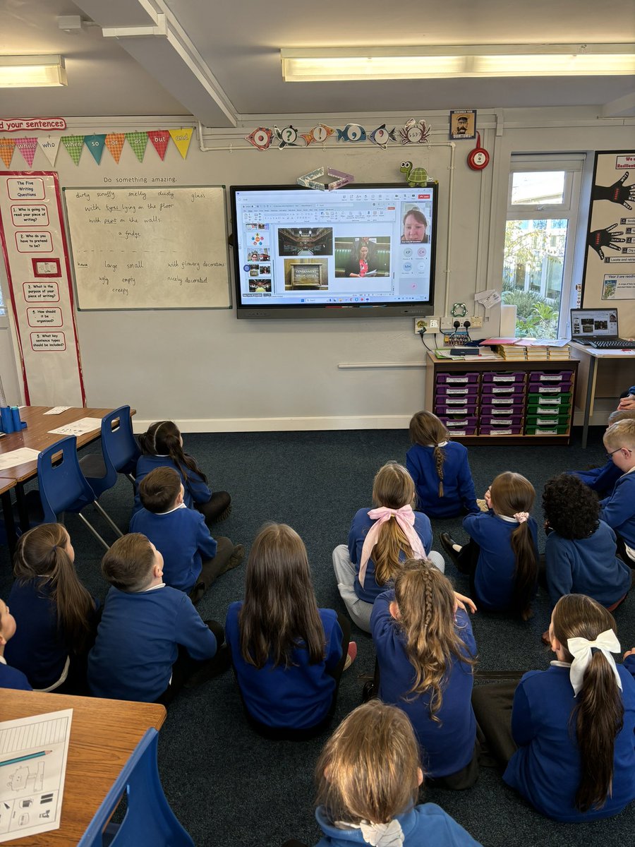 Huge thanks to <a href="/annaturley/">Anna Turley MP</a> for talking to the pupils during UK Parliament Week. Fascinating stuff. #UKPW #ukparliamentweek