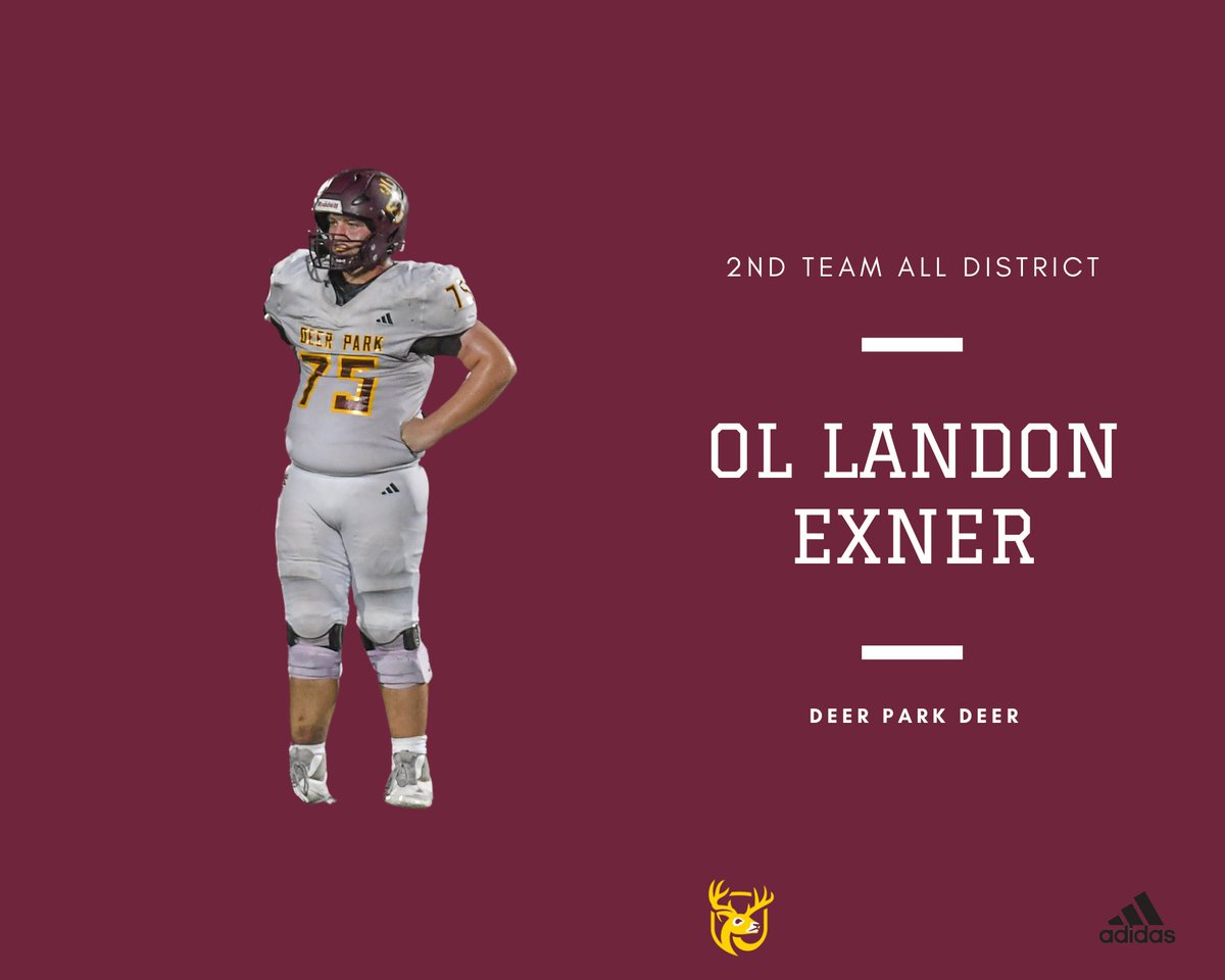 24-6A Second Team All District Offense 🦌