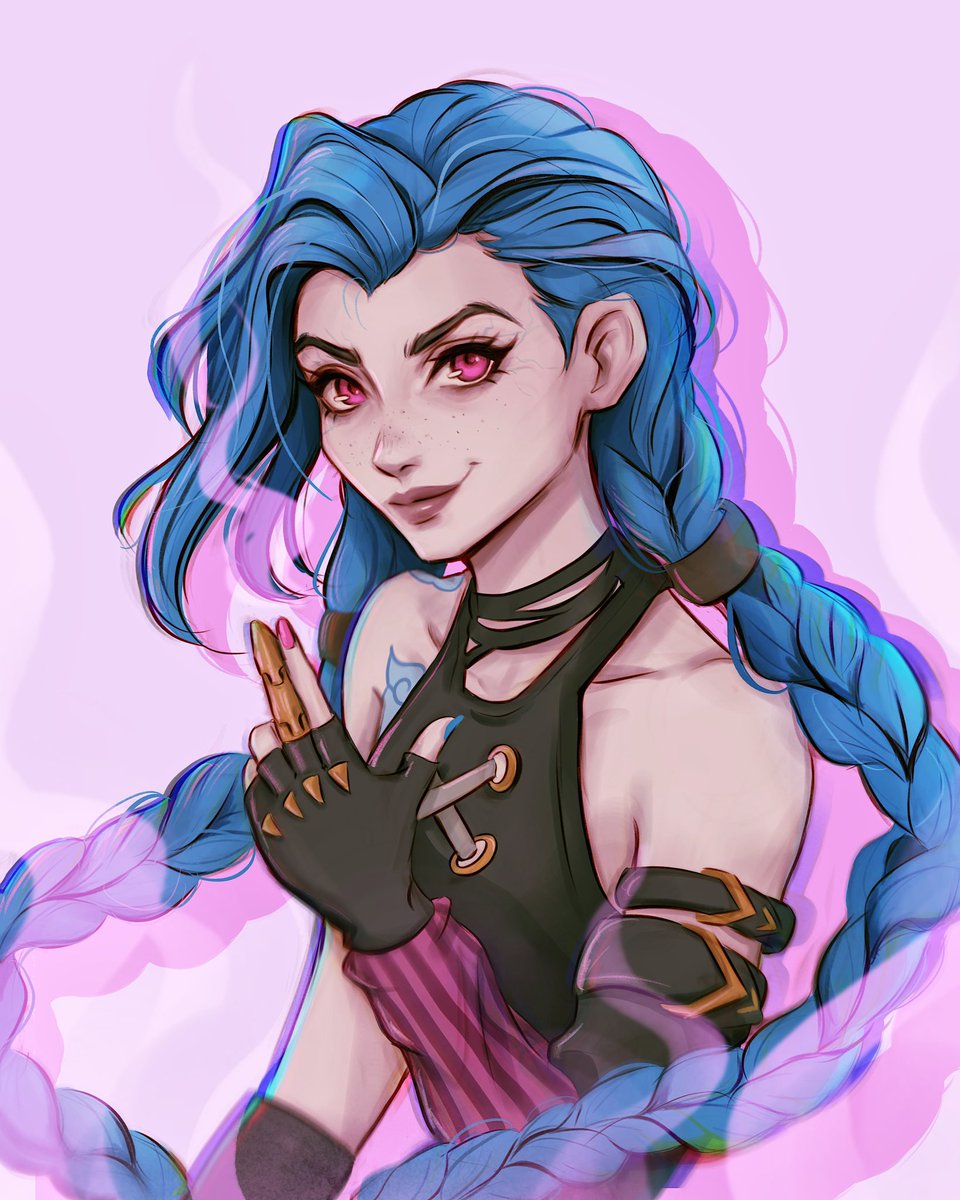 Jinx fanart 💜

#Arcane