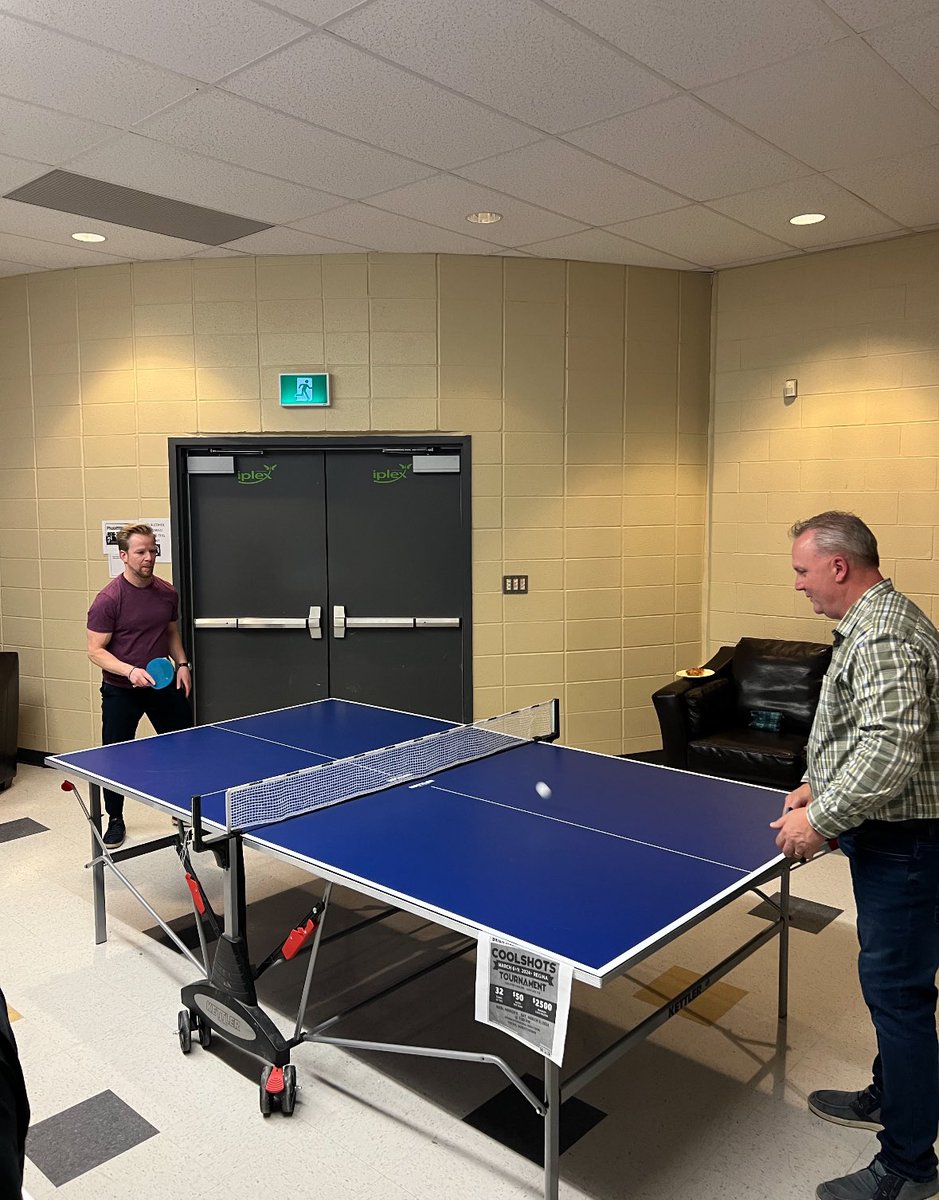 Last year, club legend <a href="/ROKdadof5/">Patrick Rokochy</a> took on 5X World Champion and Olympic Gold medalist <a href="/NiklasEdin/">Niklas Edin</a> in a friendly game of table tennis at the Western Showdown. Who do you think won?