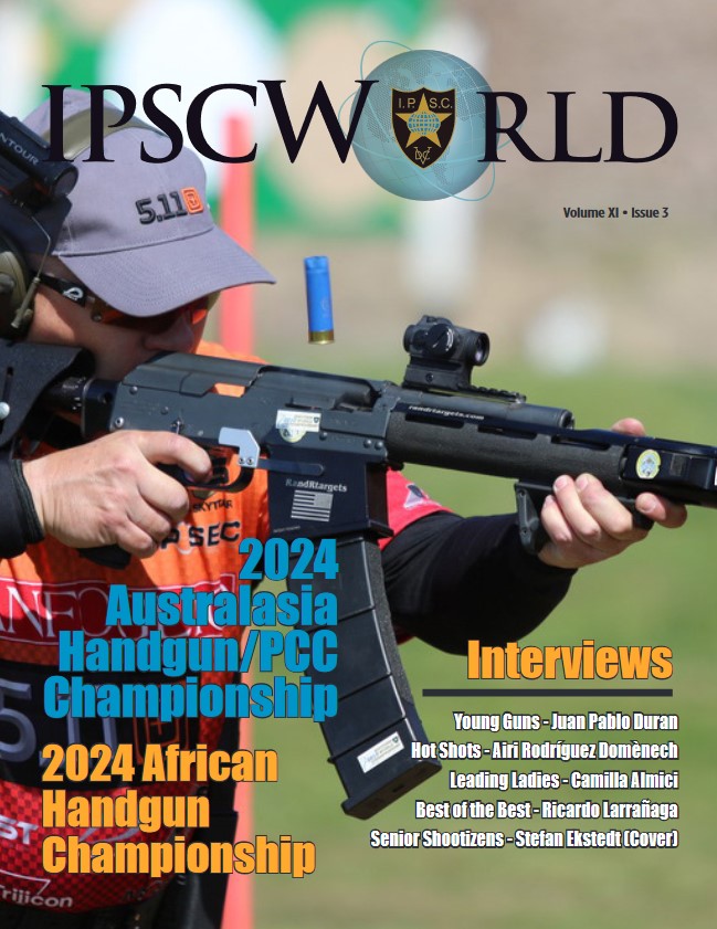 IPSCWorld's tweet image. The latest issue of our IPSCWorld Magazine is now available:

tinyurl.com/IPSCWorld-Volu…

Missed previous issues? Go to ipsc.org/ipscworld and access all our previous publications.

-DVC

#ipsc #ipscworld #dvc #iroa #misia #practicalshooting