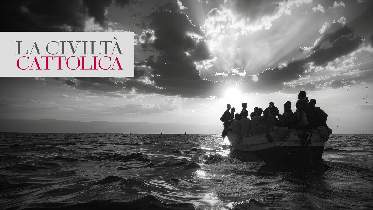 civcatt's tweet photo. «Le generazioni future ci chiederanno dov'eravamo».

Il racconto di Gennaro Giudetti, operatore umanitario in diverse zone di crisi, a bordo della nave @SeaWatchItaly  impegnata nel soccorso dei migranti nel #Mediterraneo.
 
Questa ed altre esperienze vissute, dai campi profughi della Libia, fino ai conflitti più recenti, sono raccolte nel libro «Con loro come loro. Storie di donne e bambini in fuga» (@Paoline) scritto insieme alla giornalista @AngelaIantosca. 

Il testo è stato presentato lo scorso 4 ottobre presso la @civcatt a Roma. 

Guarda il video 👇
https://t.co/JfXBiWuY0M