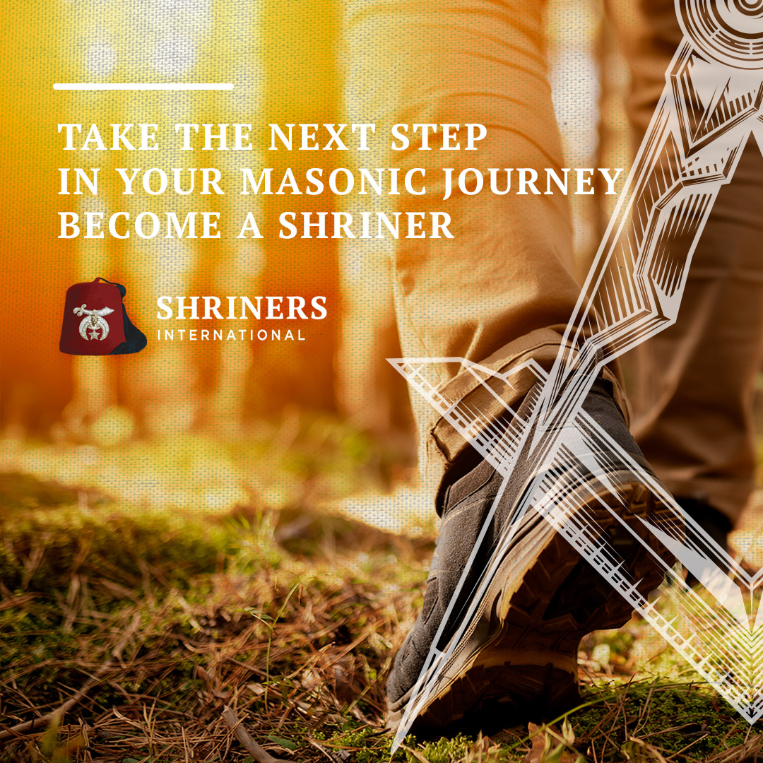 Master Masons: take the next step in your Masonic journey, and become a Shriner. beashrinernow.com #Freemasons #Shriners
