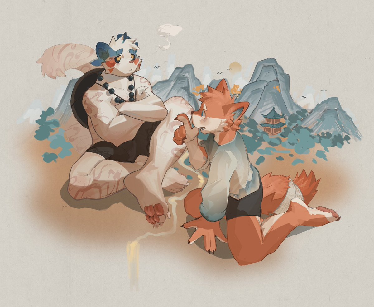 Creation Discussion

🎨:<a href="/doggyaubrey/">凹BREY</a> 
🦊:<a href="/kaji_neko/">kagi@纯G圈别来碰谢谢。</a>