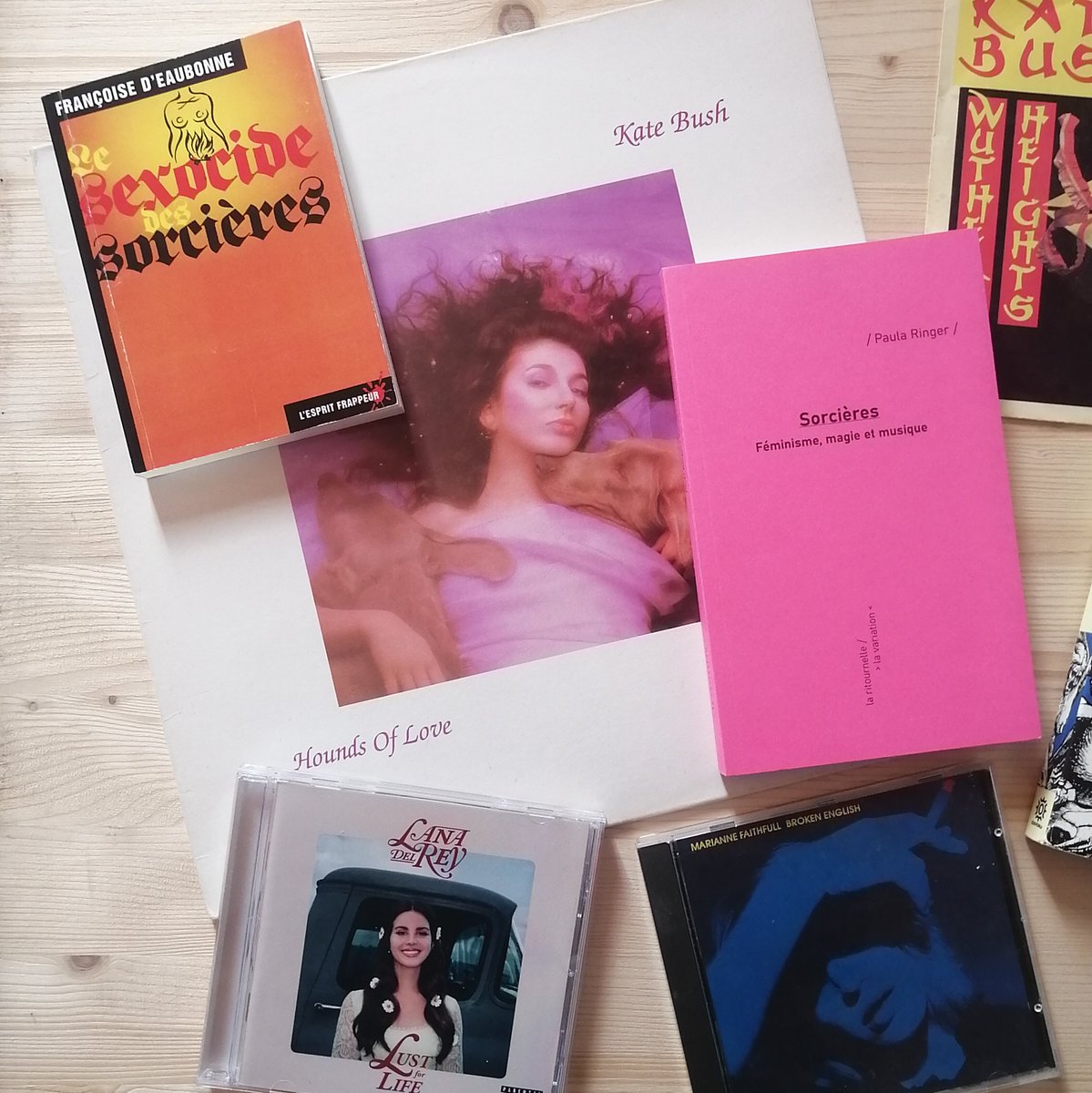 Disponible dès demain en librairie : 

Sorcières. Féminisme, magie et musique / Paula Ringer 

#katebush #sorcières