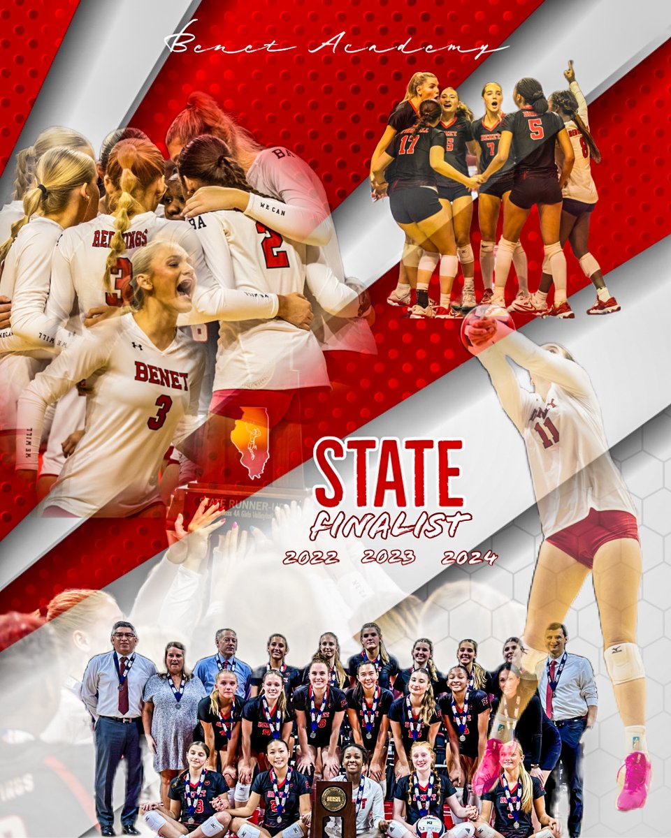 Benet Academy Girls Volleyball 🏐 has solidified their place as a powerhouse, making 3 consecutive appearances in the IHSA State Finals! 🔥

<a href="/IHSA_IL/">Illinois High School Association #IHSA</a> <a href="/PrepDig/">Prep Dig 🏐</a> #benet #volleyball #volleyballgirls