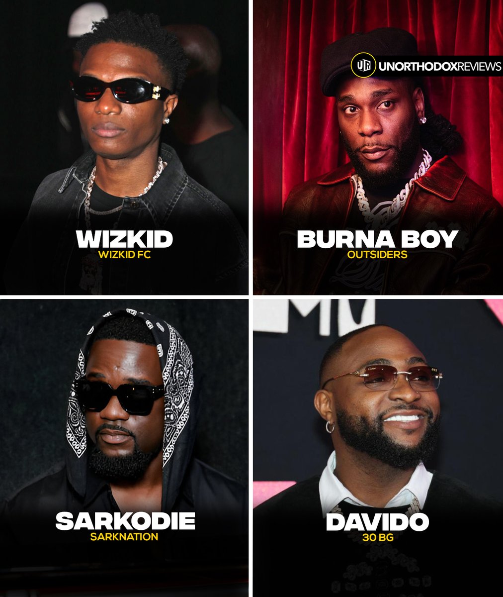 OfficialBlog_UR's tweet photo. Which fanbase is the most organized and supportive? 🤔

• WIZKID FC
• OUTSIDERS
• SARKNATION
• 30BG https://t.co/zAv11OhRQv