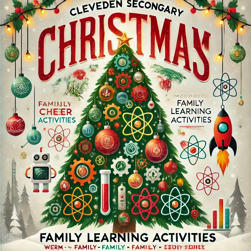 ClevedenScience (@clevedenscience) on Twitter photo Watch this space for our fun Christmas 🎅🏻 themed activities for our families to try at home on these dark winter nights. <a href="/ClevedenSec42/">Cleveden Secondary School</a> Watch this space for our fun Christmas 🎅🏻 themed activities for our families to try at home on these dark winter nights. <a href="/ClevedenSec42/">Cleveden Secondary School</a>
