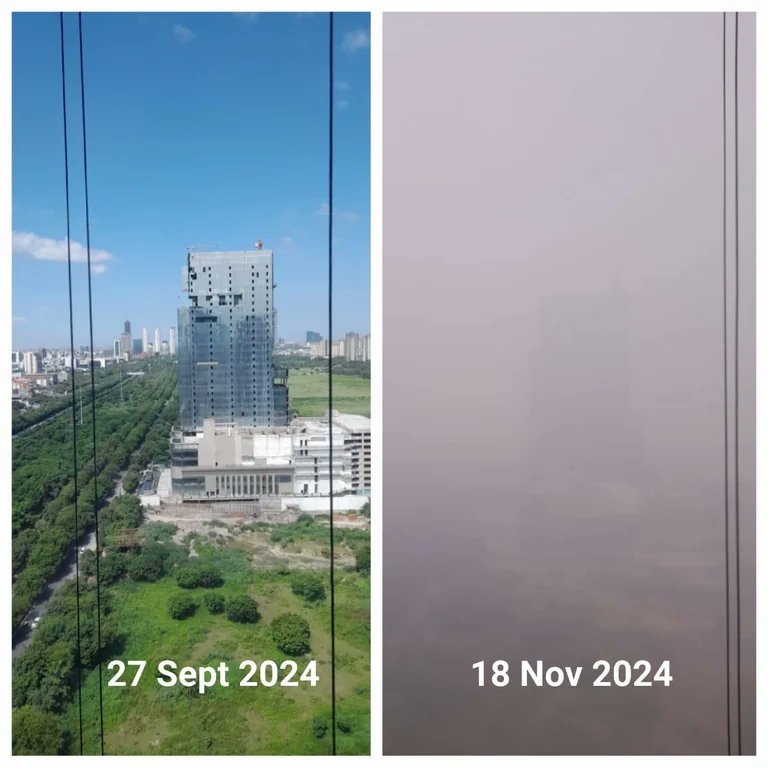 Rainmaker1973's tweet image. Air pollution in Delhi, India reached record levels of AQI 978 and some areas reaching 1300 which is equivalent to smoking more than 50 cigarettes per day