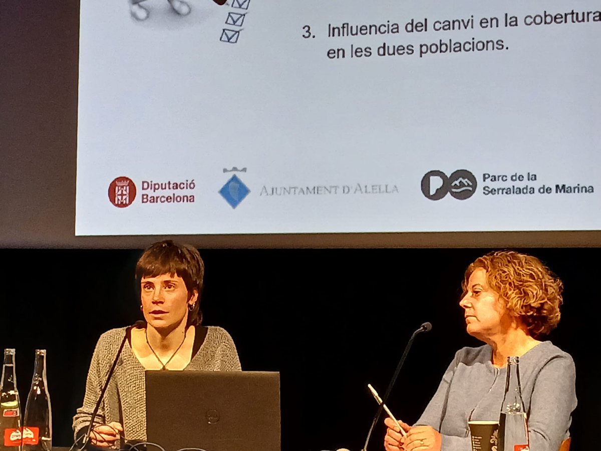 Xarxa de Parcs Naturals (@xarxadeparcs) on Twitter photo Lídia Freixas, del <a href="/mcngranollers/">Museu de Ciències Naturals de Granollers</a>, explica l’estudi al #ParcMontnegre i <a href="/montseny/">Parc Natural i Reserva de la Biosfera del Montseny</a> dels efectes directes i indirectes del clima i la disponibilitat de llavors sobre la reproducció del liró gris (Glis glis) en poblacions al límit de la seva distribució. #TrobadaEstudis #Alella Lídia Freixas, del <a href="/mcngranollers/">Museu de Ciències Naturals de Granollers</a>, explica l’estudi al #ParcMontnegre i <a href="/montseny/">Parc Natural i Reserva de la Biosfera del Montseny</a> dels efectes directes i indirectes del clima i la disponibilitat de llavors sobre la reproducció del liró gris (Glis glis) en poblacions al límit de la seva distribució. #TrobadaEstudis #Alella