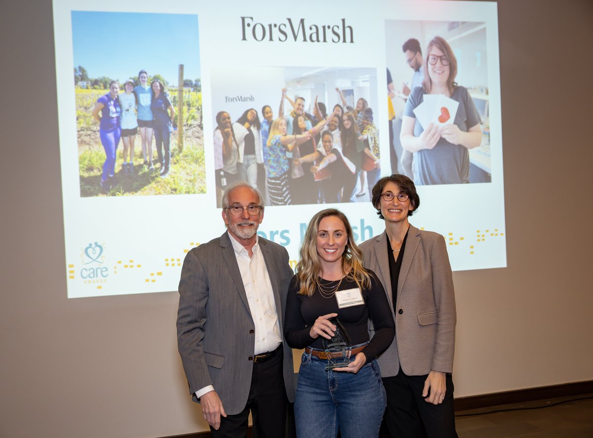 We’re honored to receive the 2024 <a href="/nvfs/">NVFS</a> CARE Award! Here’s to building a supportive and innovative workplace.

Curious to join a team that values impact and community? bit.ly/48X9UKT

#CAREAwards #TheForsMarshWay #NoVA