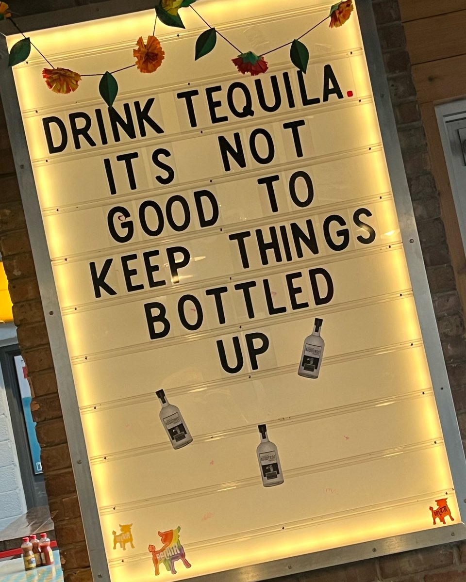 Winter weather getting you down?…We’ve got tequila if you’ve got the time! 😜🍹🔥🤙