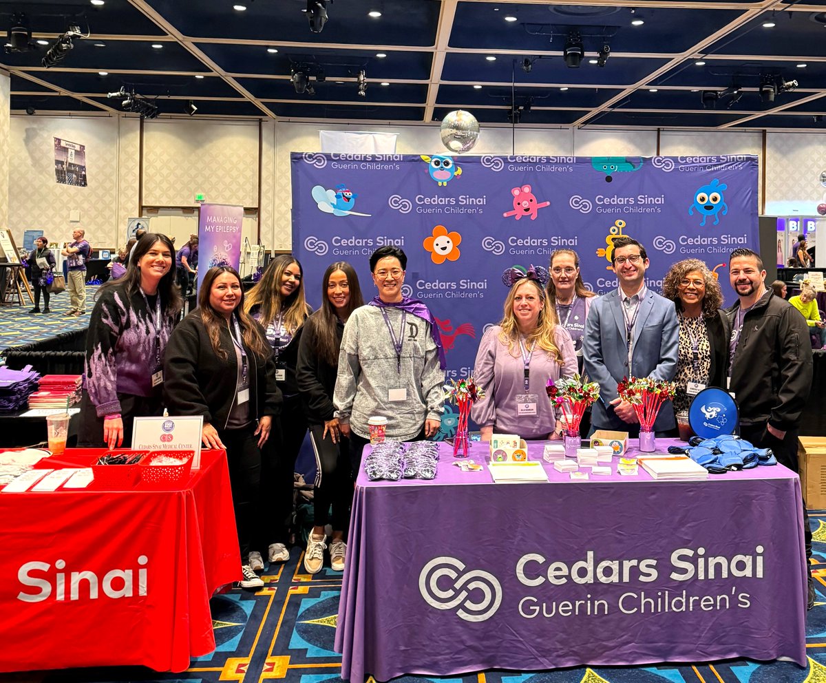 NeurosciencesCS's tweet image. The Cedars-Sinai team (Adult and Pediatric) had a great time at the Epilepsy Awareness & Education Expo at Disneyland Hotel earlier this week. We will continue to show support to the Epilepsy community and raise awareness year-round!