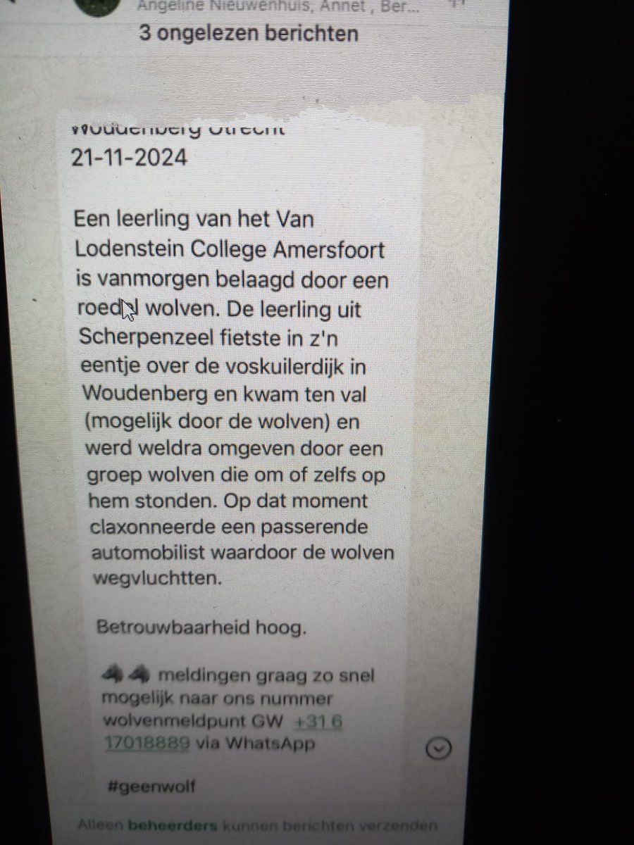 #wolven je zou ze bijna weer vergeten