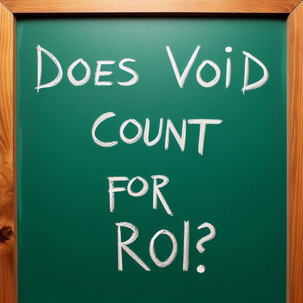 𝗩𝗼𝗶𝗱 - 𝗥𝗢𝗜 𝗲 𝗪𝗶𝗻𝗥𝗮𝘁𝗲

Uma dúvida que muitos tem é se o void deve ser contabilizado no ROI ou na WinRate

𝗥𝗢𝗜

O ROI nada mais é do que o retorno sobre o investimento, ou seja, o quanto lucramos sobre o que nós investimos

O void é um resultado possível de
